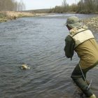 Pesca a mosca.