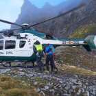 Helicóptero de rescate.