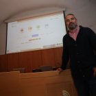 David Pacios, en la presentación este jueves.