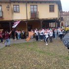 Festejos en la plaza del Grano.