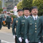 Celebración del día de la patrona de la Guardia Civil en Ponferrada.