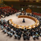 Fotografía de archivo de una reunión del Consejo de Seguridad de la ONU en Nueva York(EE.UU.). EFE/EPA/STEPHANI SPINDEL