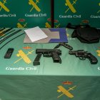 Imagen de archivo de armas incautadas en una operación de la Guardia Civil. /Archivo. EFE/ROMÁN G. AGUILERA