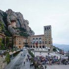 Imagen de los exteriores del monasterio de Santa María de Montserrat.