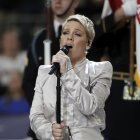 Imagen de archivo de la cantante estadounidense P!nk. EFE/EPA/TANNEN MAURY