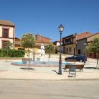 Plaza mayor de Algadefe.