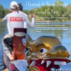 Cartel del Festival Barco Dragón Ciudad de León.