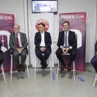 Javier Vega, Eduardo Diego, Joaquín S. Torné y Juan María Vallejo, en la jornada.