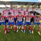 Once inicial del Atlético Bembibre que se enfrentó al Mirandés B.