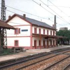 Estación de tren de Brañuelas.