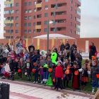 Fiesta de Halloween en el bario de Los Juncales