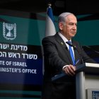 El primer ministro de Israel, Benjamin Netanyahu, durante una rueda de prensa (archivo)