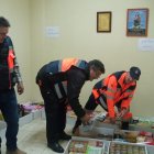 Recogida de alimentos en La Bañeza por la Dana