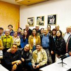 Foto de familia después de la presentación de la proposición no de ley.