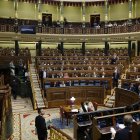 Foto de archivo del hemiciclo del Congreso. EFE/ Chema Moya