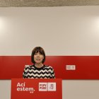 La secretaria general del PSPV-PSOE, la ministra Diana Morant, atiende a los medios de comunicación para valorar la situación política de la Comunitat Valenciana tras la comparecencia parlamentaria del viernes del president de la Generalitat, Carlos Mazón, para tratar sobre la gestión de la dana del 29 de octubre. EFE/Manuel Bruque