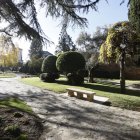 El parque del Cid se estrenó tras casi cuatro meses cerrado.