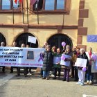 Concentración en Murias de Paredes del pasado año por el 25N.