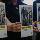 Representantes de Amnistía Internacional durante la presentación en Manila de un informe sobre abusos y detenciones arbitrarias por la guerra contra las drogas. EFE/EPA/ROLEX DELA PENA