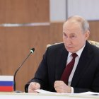 El presidente ruso, Vladimir Putin, en la sesión del Consejo de Seguridad Colectiva (CSC) de la Organización del Tratado de Seguridad Colectiva (OTSC) en Astana, Kazajistán, el 28 de noviembre de 2024. EFE/EPA/GAVRIIL GRIGOROV / SPUTNIK / GRUPO DEL KREMLIN