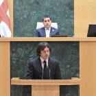 Imagen de Archivo del primer ministro, Irakli Kobajidze,
EFE/Oficina de prensa del Parlamento georgiano / SOLO USO EDITORIAL/SOLO DISPONIBLE PARA ILUSTRAR LA NOTICIA QUE ACOMPAÑA (CRÉDITO OBLIGATORIO)