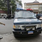 Fotografía de archivo de un vehículo de la Policía camboyana. EFE/EPA/KITH SEREY