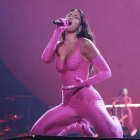 La estrella británica del pop Dua Lipa, en una imagen de archivo. EFE/Quique García