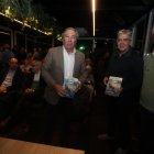Torné, Manuel Félix y el misionero Florentino García; en la primera fila del acto, el alcalde de Ponferrada y el presidente del Consejo Comarcal.