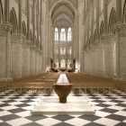 Interior de la catedral de Notre Dame de Paris.