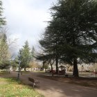 Vista del parque de la Concordia hacia la Gran Vía Reino de León.