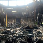 Interior de la sinagoga de Melbourne, en el sureste de Australia, tras un incendio provocado el pasado viernes. EFE/EPA/YUMI ROSENBAUM NO ARCHIVING AUSTRALIA AND NEW ZEALAND OUT