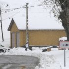 Nieve en Lugueros.