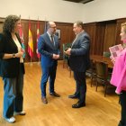 Imagen del encuentro facilitada por el Ayuntamiento.