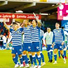 El quinto y último triunfo deportivista en Lugo se produjo en noviembre del 2021 por 1-2.