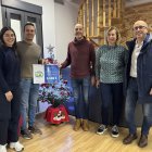 Momento de la entrega a uno de los bancos de alimentos.