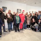 Inauguración en Torre del Bierzo de la exposición de Asprona.