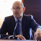 Rafael Louzán, elegido presidente de la Real Federación Española de Fútbol (RFEF), en imagen de Archivo. EFE/ Blanca Millez