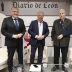 Pollán, Torné y Alvizu protagonizaron la mesa redonda.