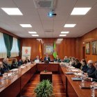 Reunión del Consejo Social de la Universidad de León.