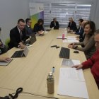 El consejero de Movilidad y Transformación Digital, José Luis Sanz Merino, preside el patronato del Centro de Supercomputación Scayle.