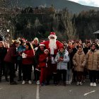 Salida de la carrera de andarines en Páramo del Sil.