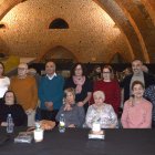 Los homenajeados, con parte de la corporación municipal encabezada por el alcalde, Juan Carlos Álvarez.