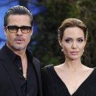 Fotografía de archivo tomada el 8 de mayo de 2014 que muestra a los actores Angelina Jolie y Brad Pitt.
