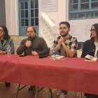 Presentación del 'Girasol en llamas', de Jorge G. Castrillejo.
