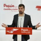 El secretario general del PSOE de Castilla y León, Luis Tudanca, informa de asuntos de actualidad.