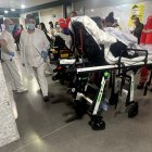 Triaje saturado ayer en Urgencias