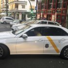 Imagen de archivo de una parada de taxi en Sevilla. EFE/Fermín Cabanillas