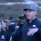 El gobernador de California, Gavin Newsom, pone en valor el trabajo de Technosylva