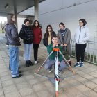 Alumnos del colegio Leonés hacen pruebas como agrónomos