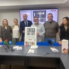 Camino Orejas, Paula Álvarez, José Antonio Diez, Óscar García, Octavio Fernández y Mercedes Escudero.